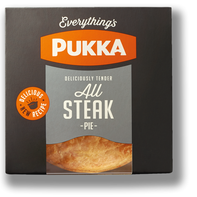 At home Pukka Pies