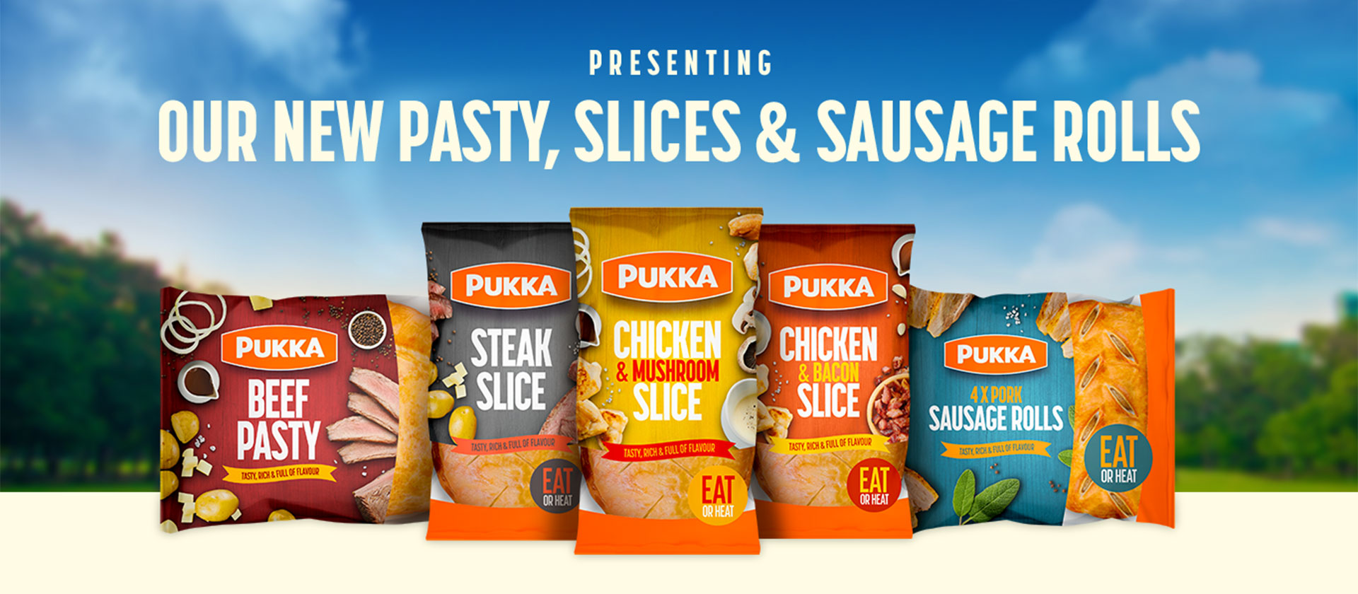 Homepage-Header-V2 Presenting Our new pasty, slices and sausage rolls