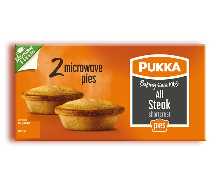 At home Pukka Pies