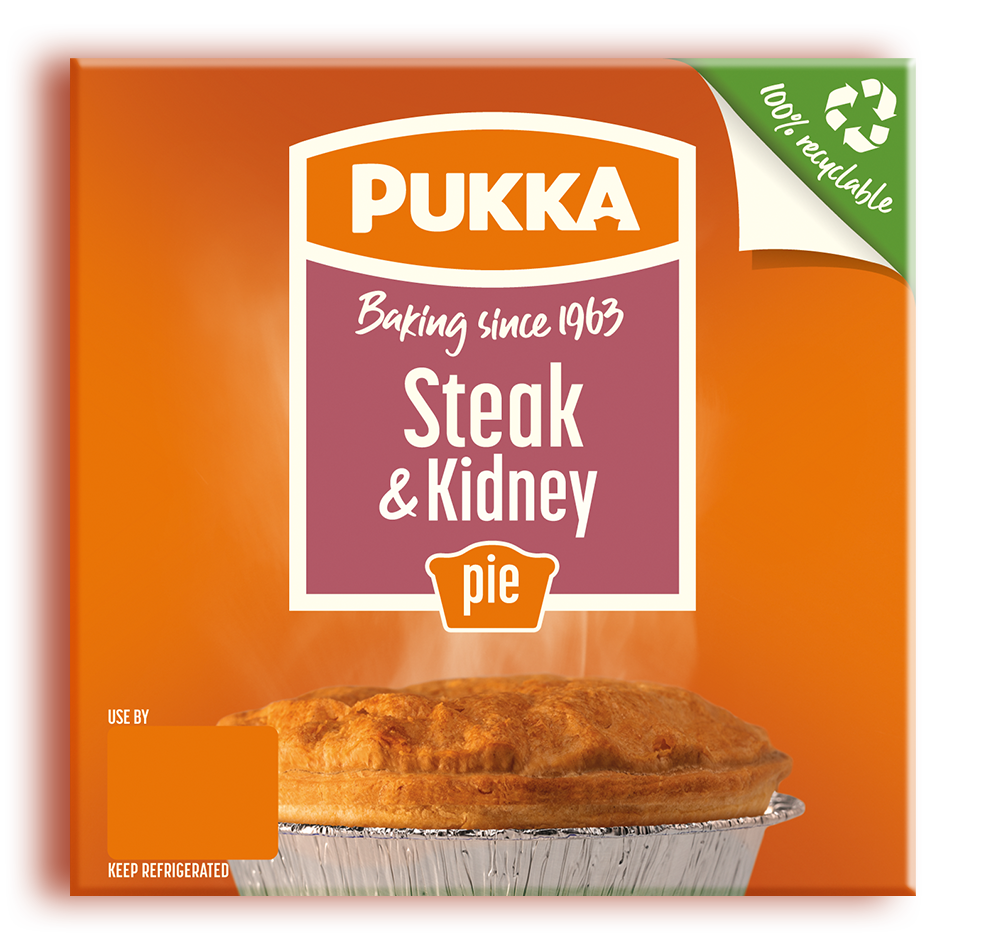 At home Pukka Pies
