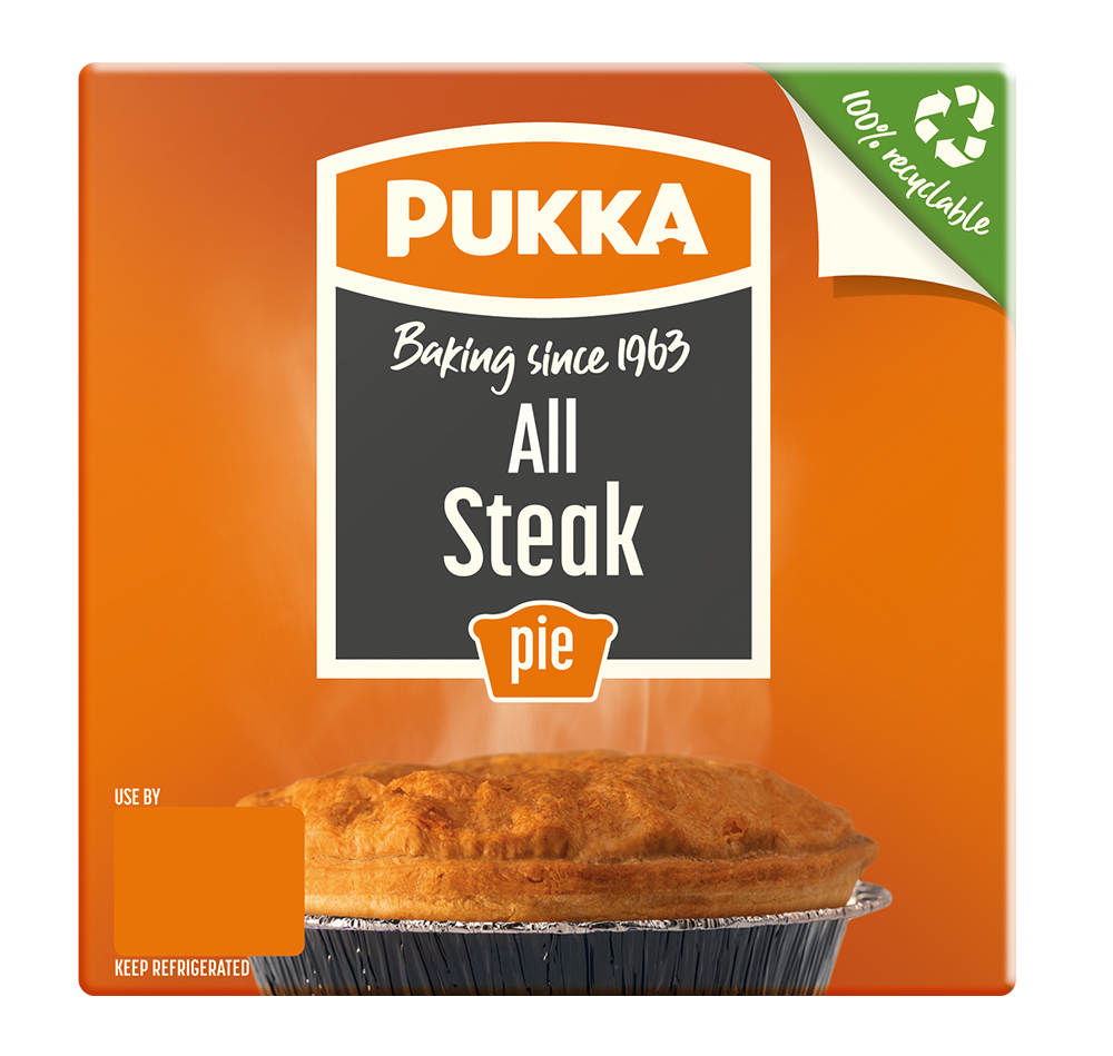 All Steak Pie | Pukka Pies