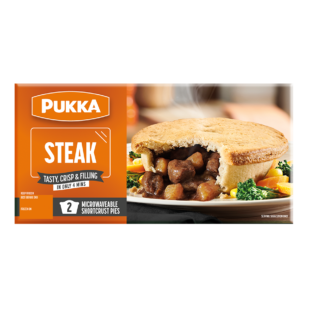 Pukka Frozen Micro Steak Twin Pack