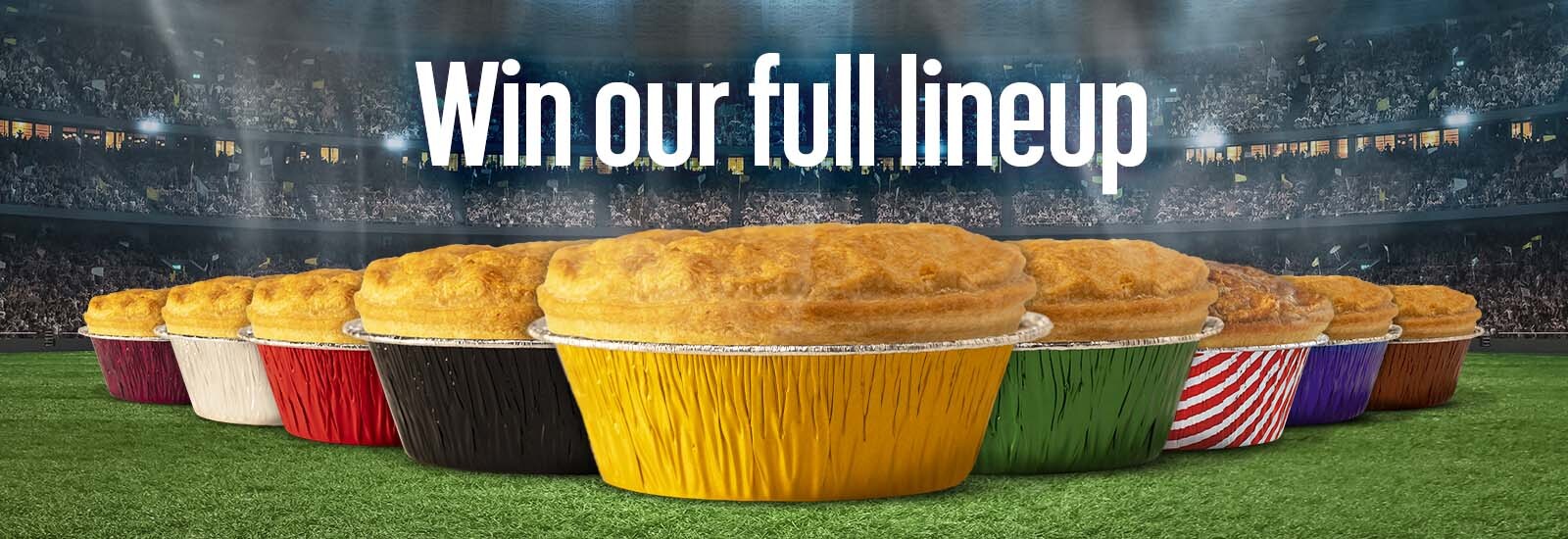 Win our full lineup - Pukka Pies