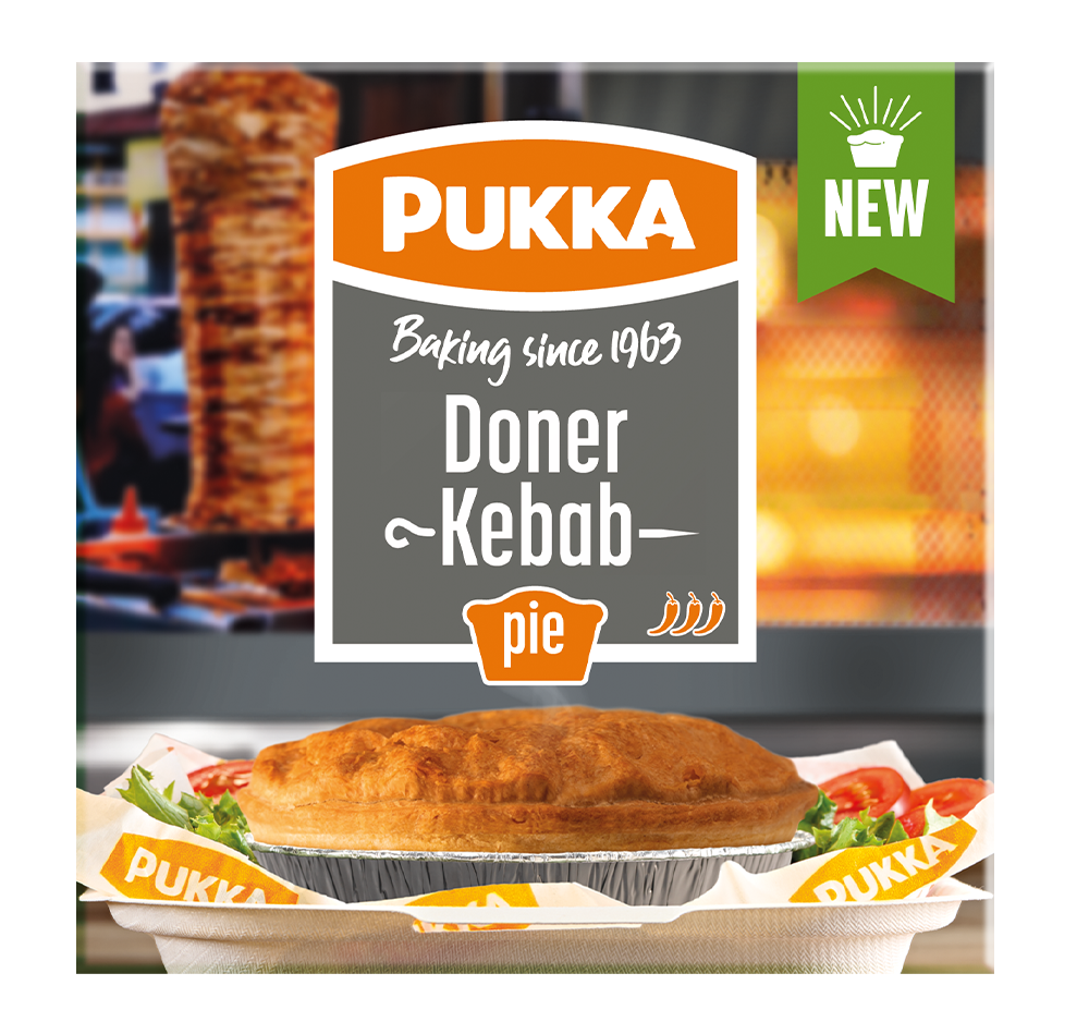 Pukka Pie Doner Kebab Pie
