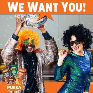 Want to feature in Pukka’s next advert? 👆

If people describe you and your mates as FULL ON then Pukka wants to hear from you!

Share a video of what FULL ON means to you with the hashtag #FullOnFlavour for the chance to feature in our campaign 🤩

#FullOn #Pukka #FullOnFlavour
